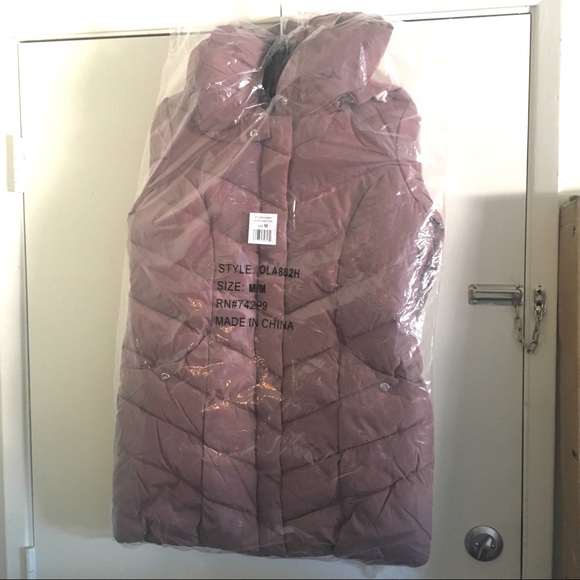 w/TAG STEVE MADDEN Mid Length PUFFER Coat Jacket - Picture 6 of 7